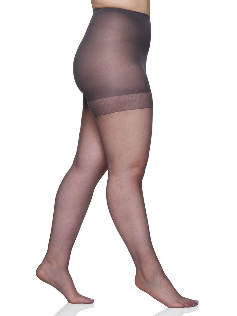 Queen Ultra Sheer Control Top Pantyhose with Sandalfoot Toe - 4411 - Berkshire