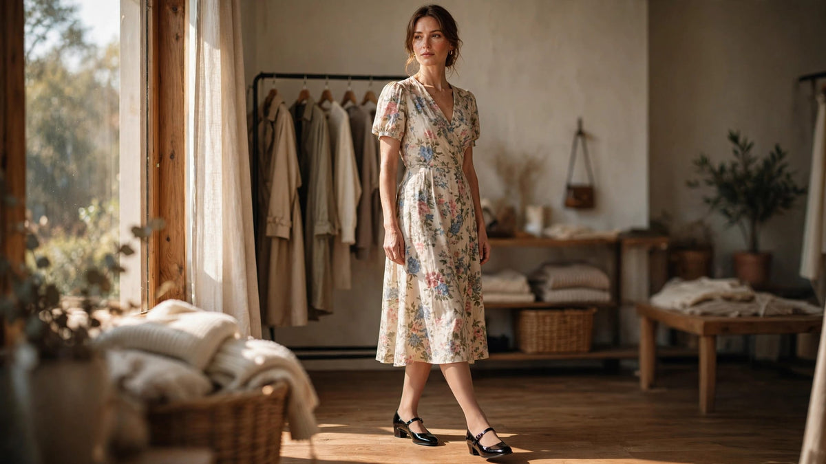 Hosiery With Mary Jane Shoes: Work and Weekend Dresses