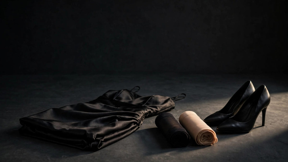 Hosiery for Black Dresses: An Evening Event Style Guide - Berkshire