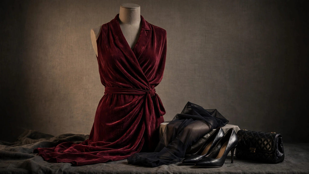 Hosiery for Burgundy Dresses: Choose Your Evening Look - Berkshire