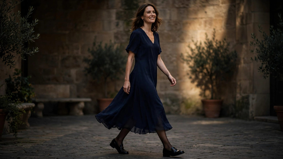 How to Style Hosiery With A-Line Dresses Every Day - Berkshire