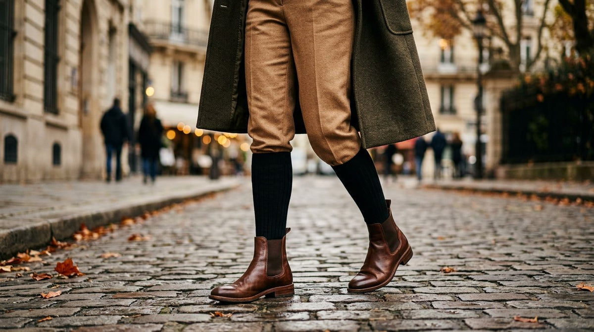 How to Style Knee Highs With Pants and Boots - Berkshire