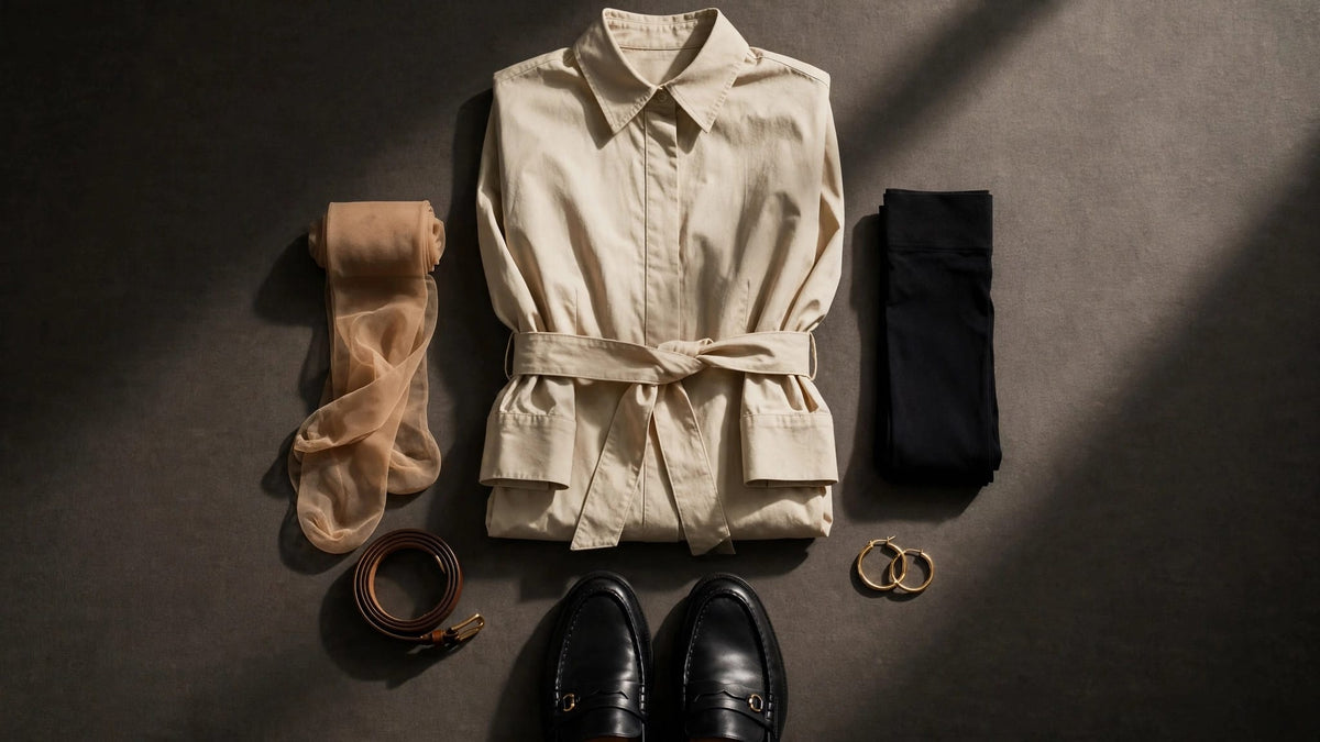 How to Style Shirt Dress Hosiery for Daywear - Berkshire