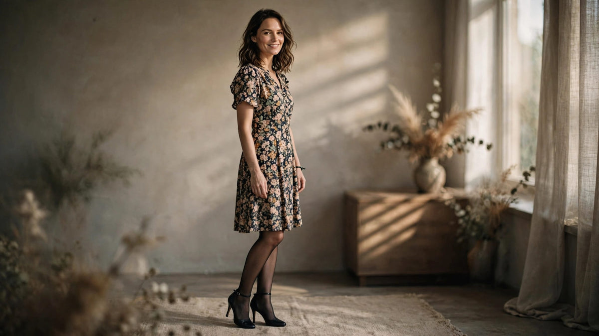 What Hosiery to Wear With Floral Dresses - Berkshire