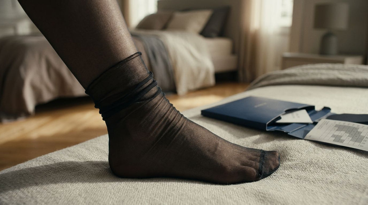 Why Hosiery Sags at the Ankles and How to Improve the Fit - Berkshire