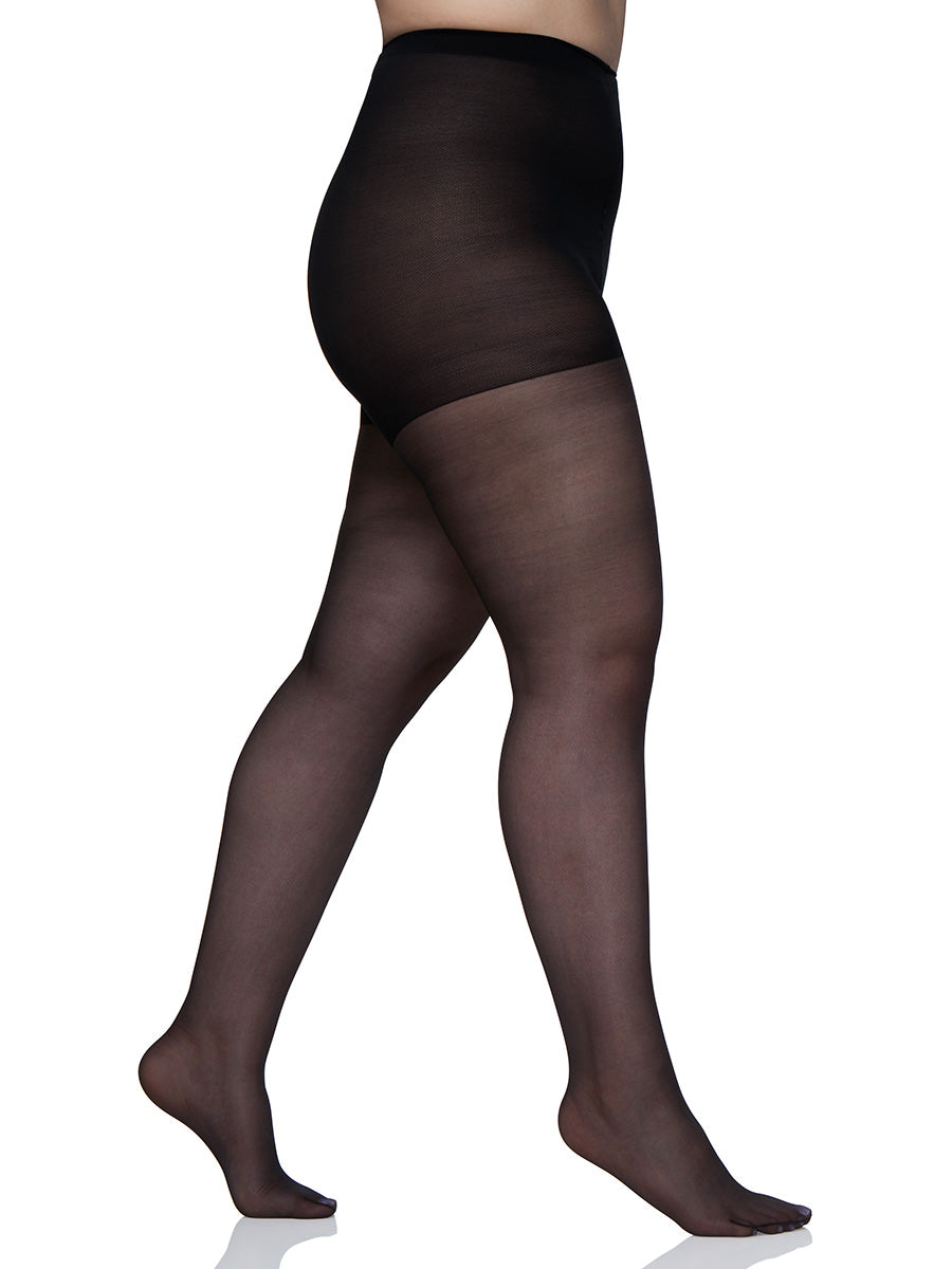 Berkshire Queen Silky Sheer Support Pantyhose with Sandalfoot Toe - 4417 –  Berkshire