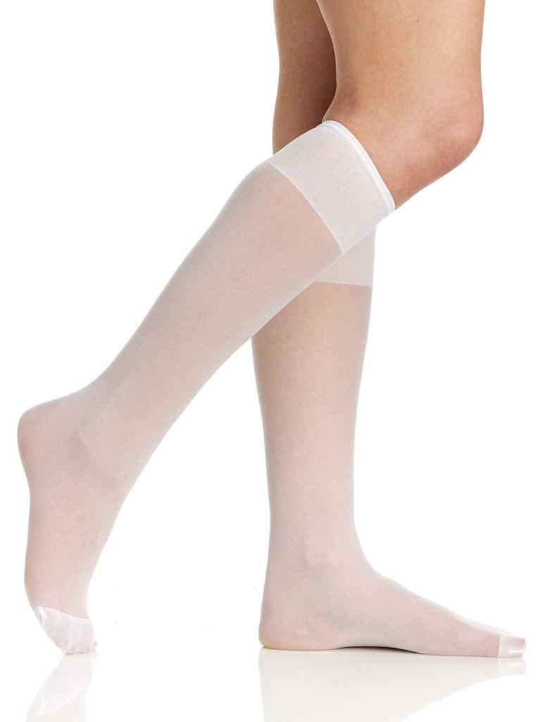 All Day Sheer Knee High with Reinforced Toe - 6355 - Berkshire