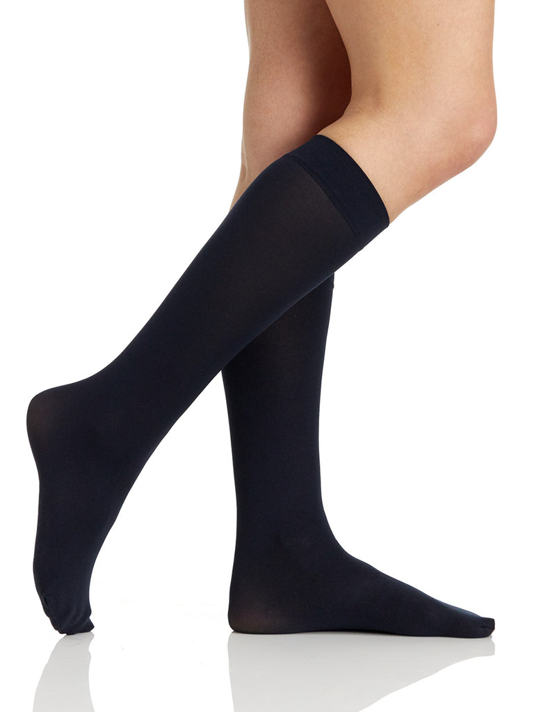 Opaque Trouser Sock with Sandalfoot Toe - 6423 - Berkshire