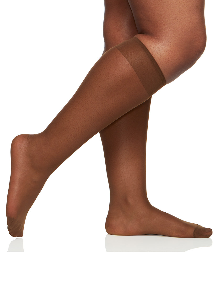 Reinforced Toe Walmart Tan Tights Berkshire Queen All Day Sheer