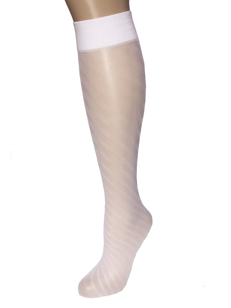Swirl Pattern Trouser Sock with Sheer Toe - 6636 - Berkshire