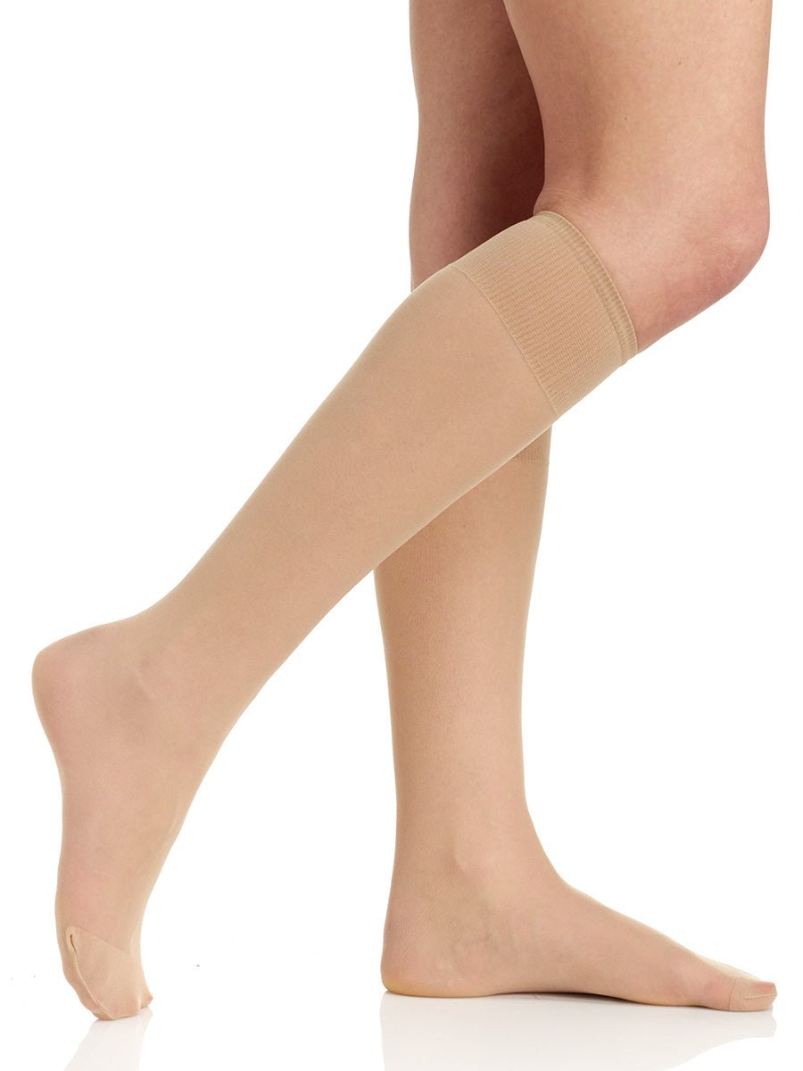 All Day Sheer Knee High with Reinforced Toe - 6355 by Berkshire