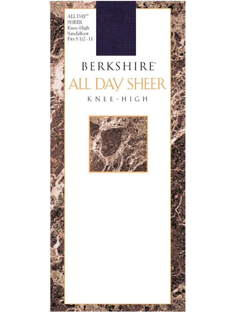 All Day Sheer Knee High with Sandalfoot Toe - 6354 by Berkshire