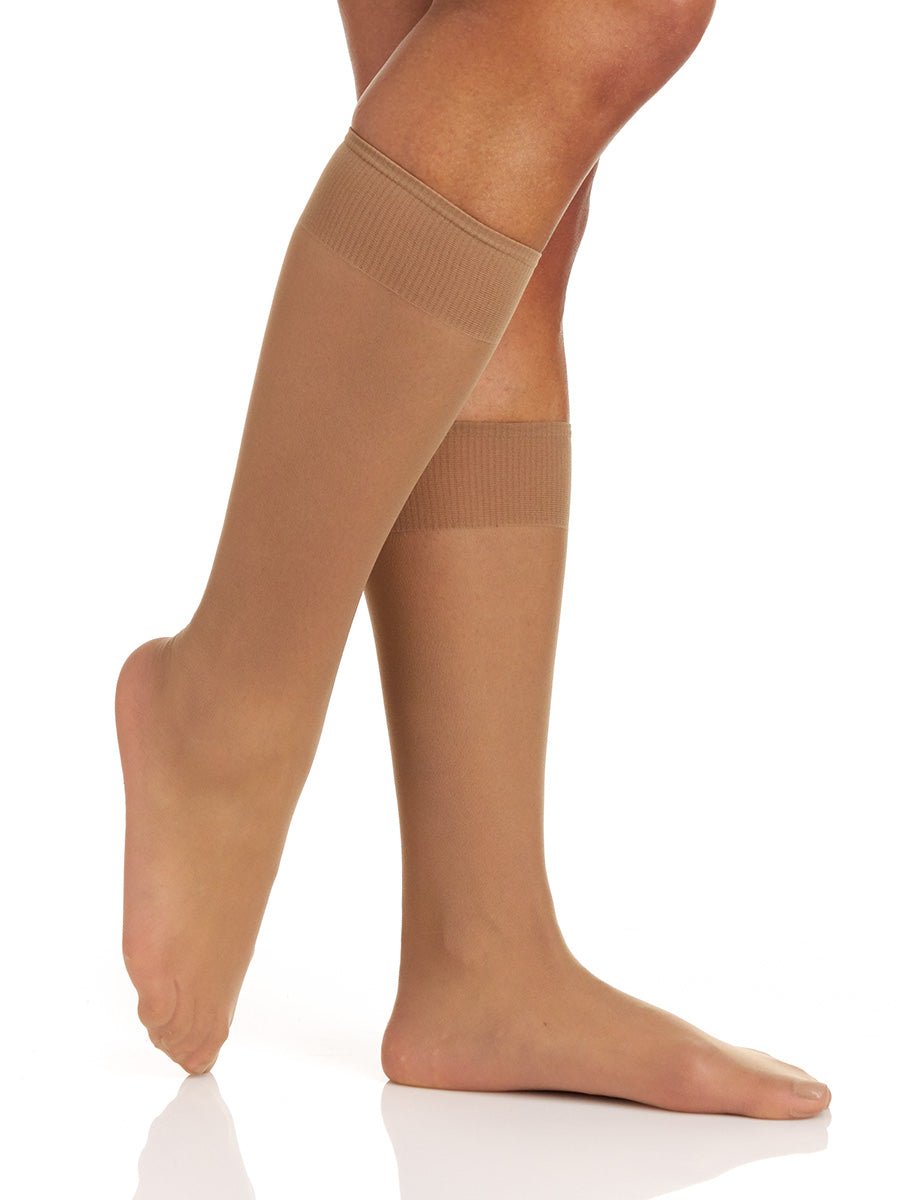 All Day Sheer Knee High with Sandalfoot Toe - 6354 by Berkshire