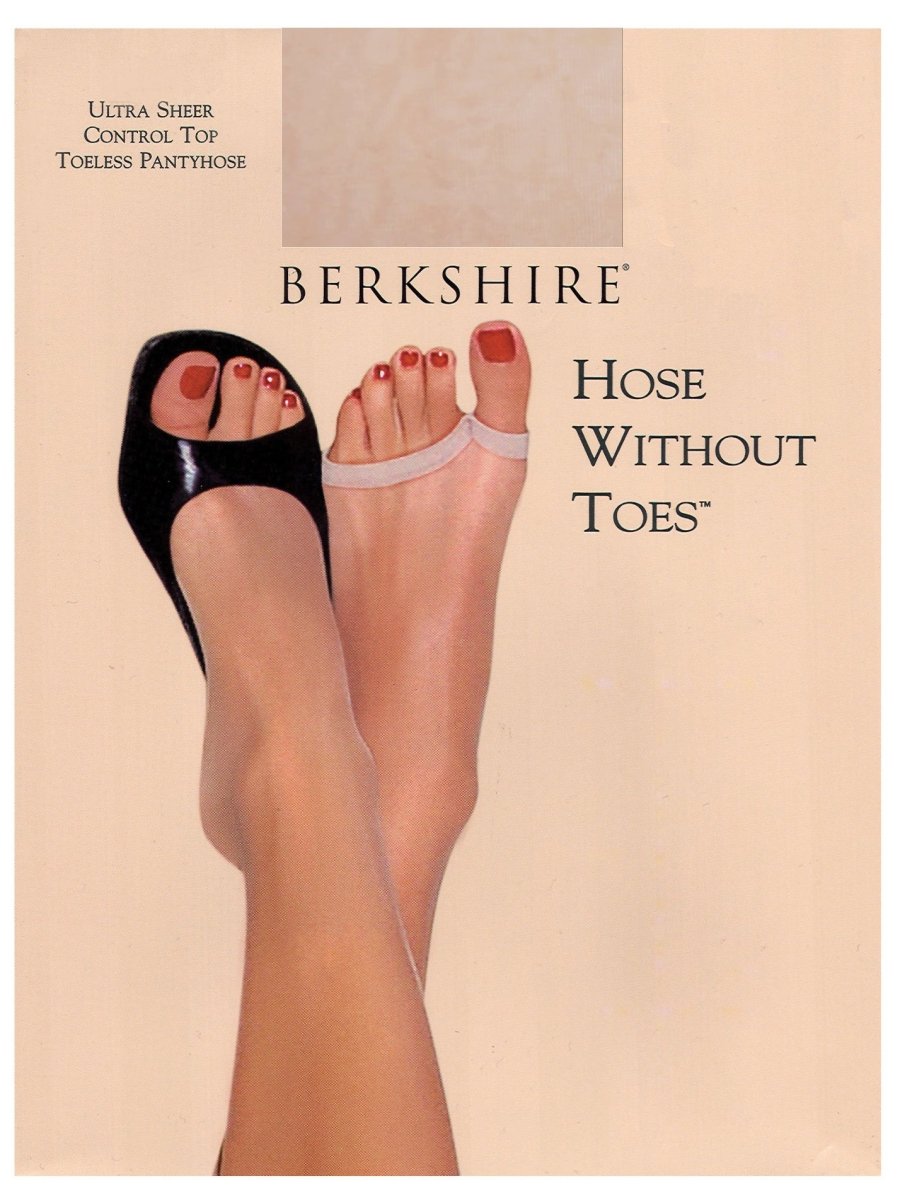 Hose Without Toes Ultra Sheer Control Top Pantyhose - 5115 by Berkshire