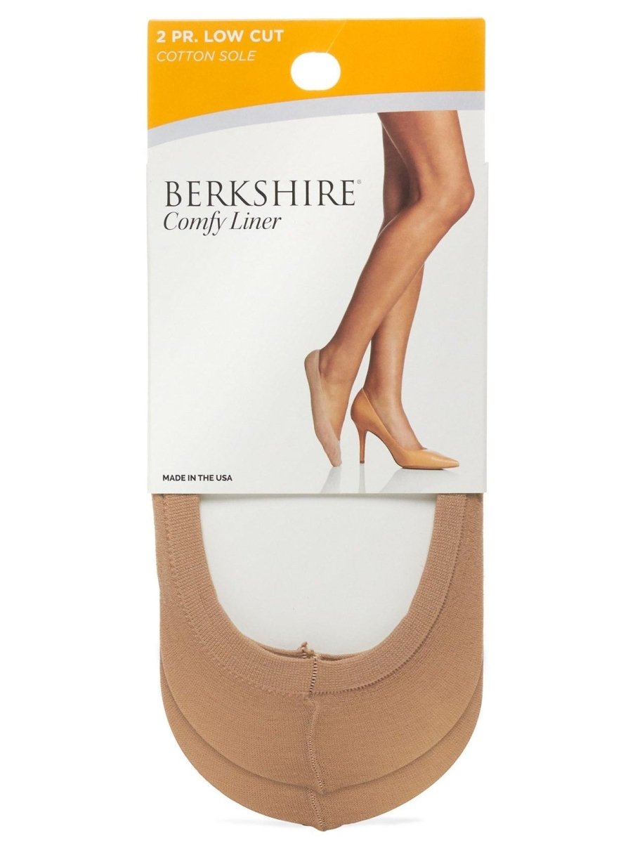 Low Cut Comfy Liners 2 - Pack - 5110 by Berkshire