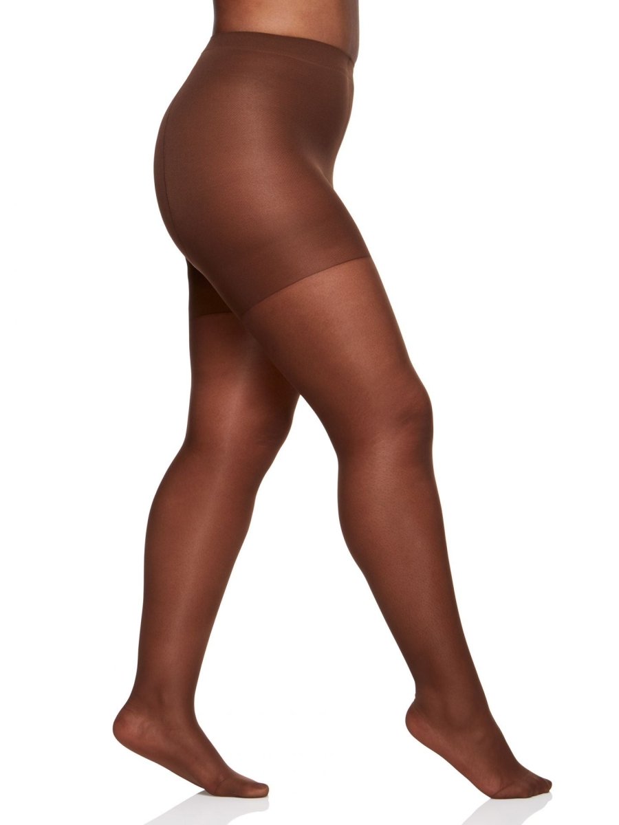 Queen Silky Sheer Extra Wear Control Top Pantyhose with Reinforced Toe - 4489 by Berkshire
