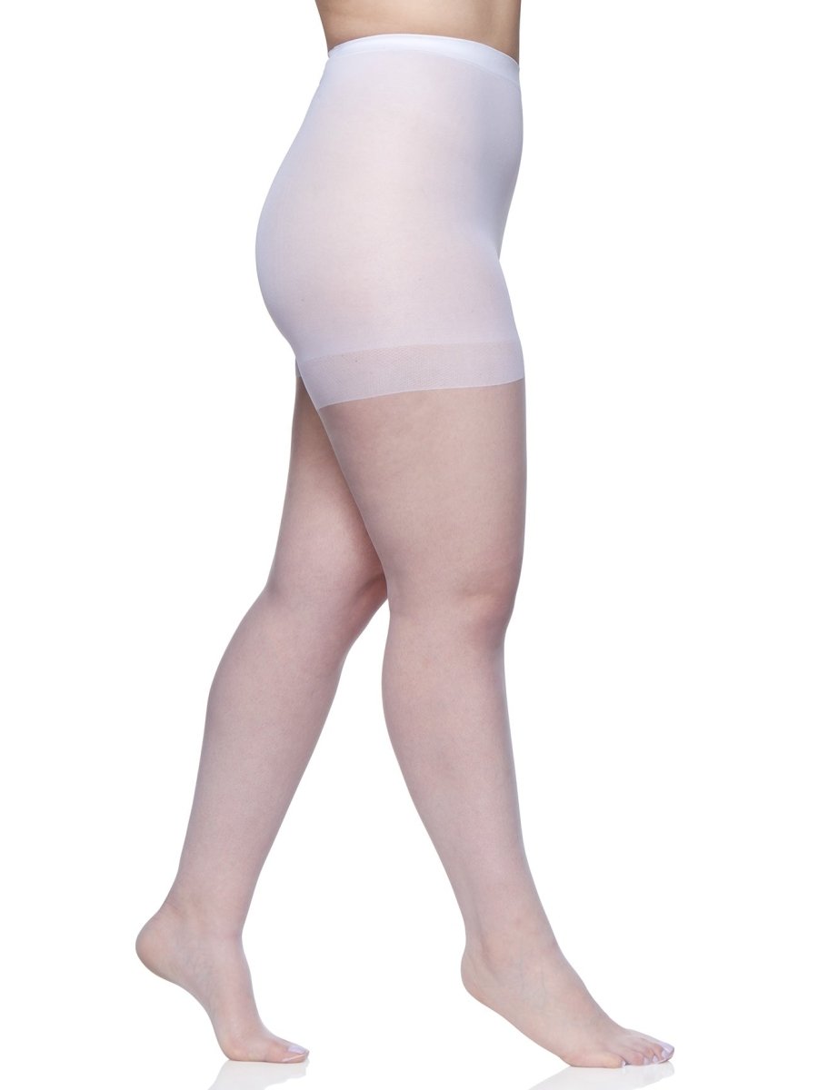 Queen Ultra Sheer Control Top Pantyhose with Sandalfoot Toe - 4411 by Berkshire