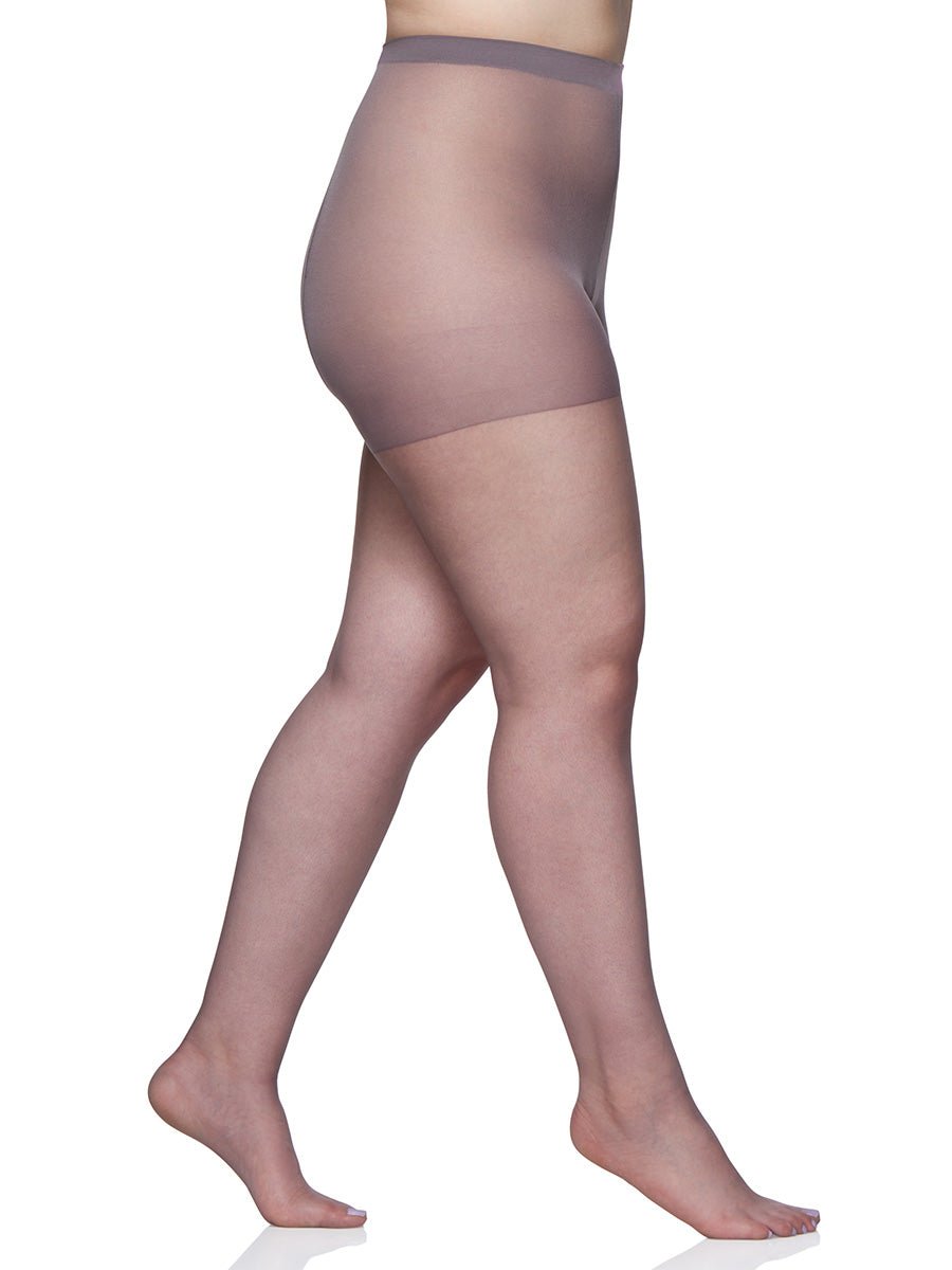 Queen Ultra Sheer Non - Control Top Pantyhose with Sandalfoot Toe - 4413 by Berkshire