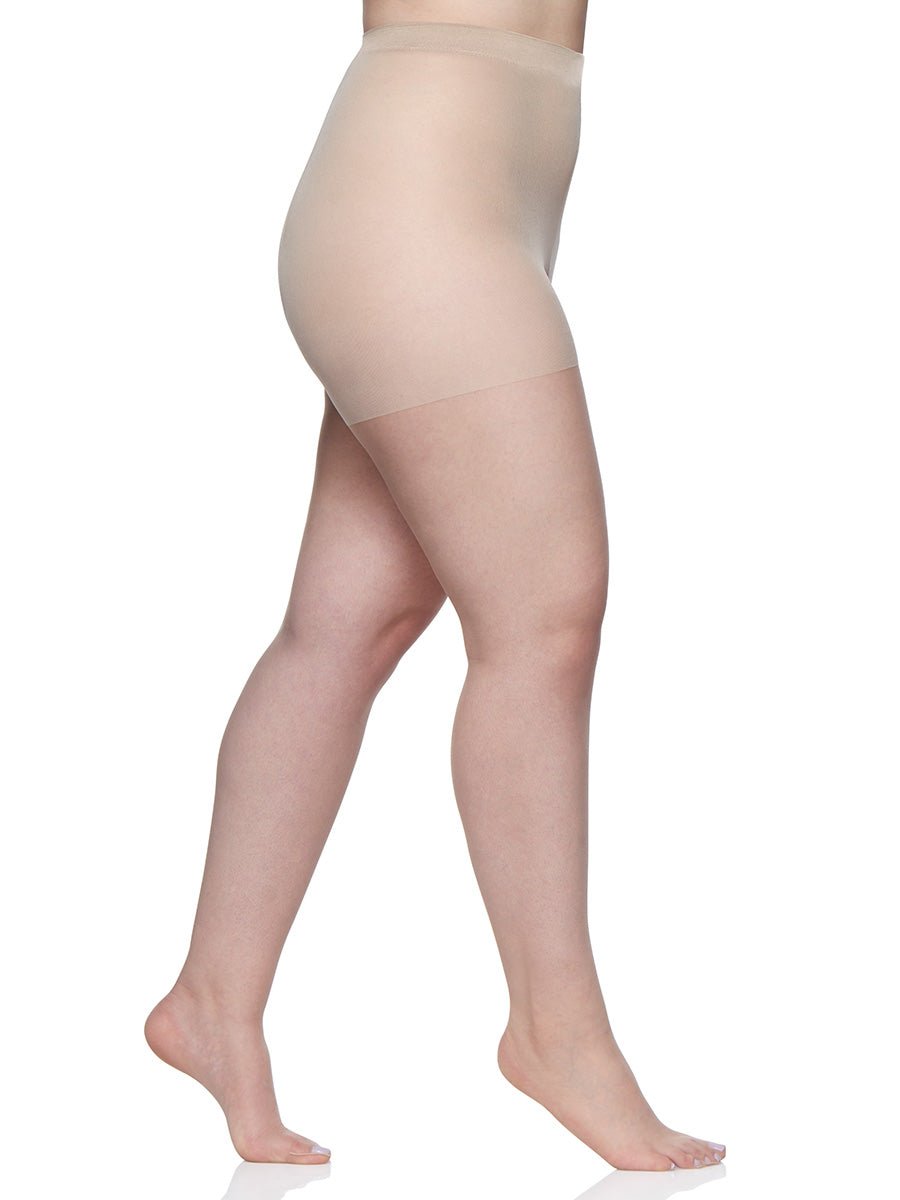 Queen Ultra Sheer Non - Control Top Pantyhose with Sandalfoot Toe - 4413 by Berkshire