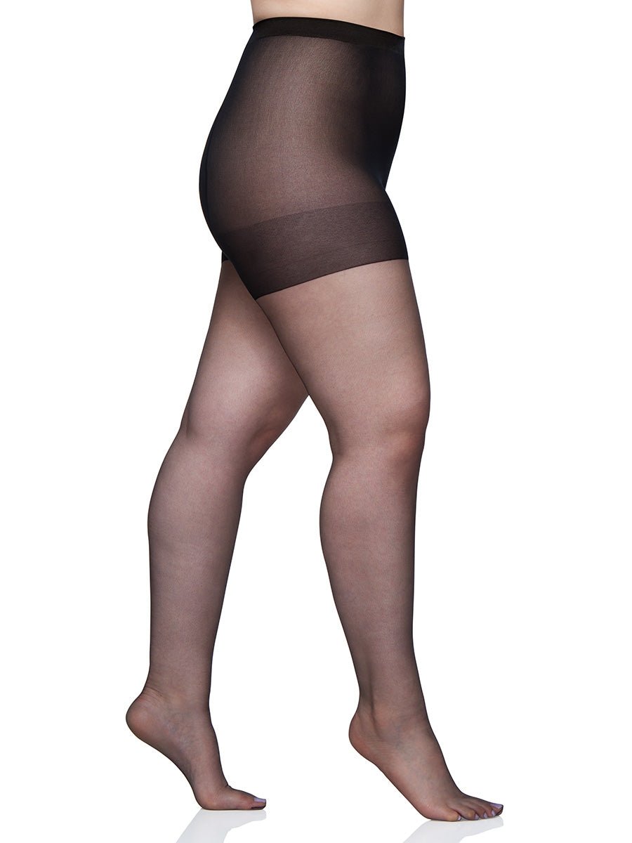 Queen Ultra Sheer Non - Control Top Pantyhose with Sandalfoot Toe - 4413 by Berkshire