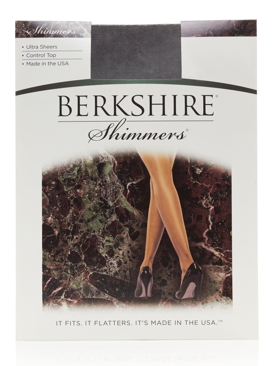 Shimmers Ultra Sheer Control Top Pantyhose with Sandalfoot Toe - 4429 by Berkshire