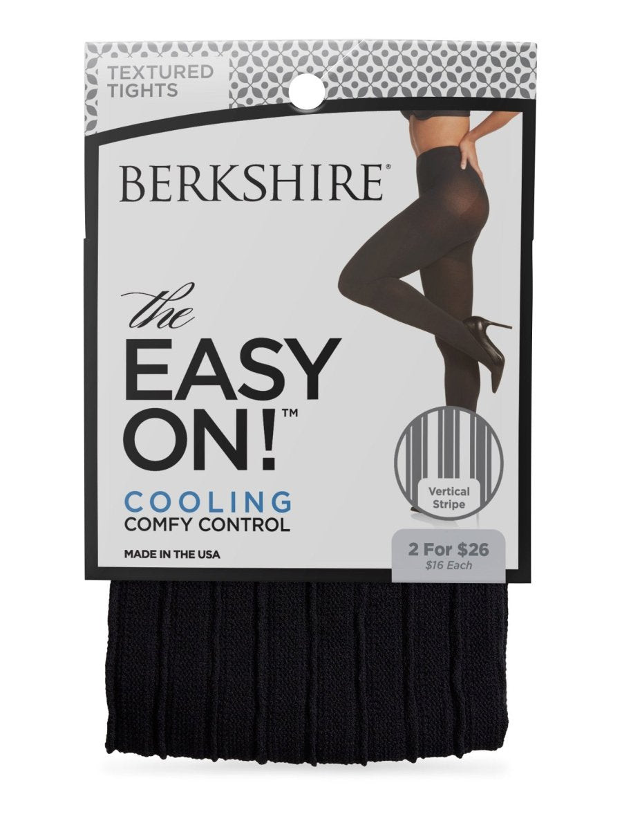 The Easy On! 40 Denier Vertical Stripe Tight - 4242 by Berkshire
