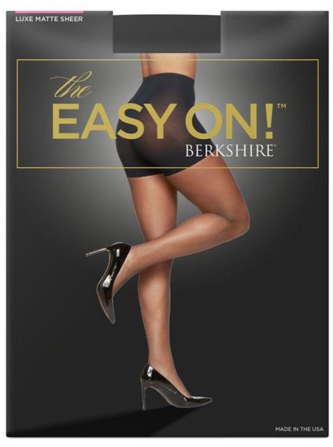 The Easy On! Luxe Matte Sheer Control Top Pantyhose with Sheer Toe - 4261 by Berkshire