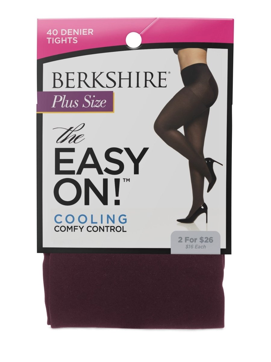 The Easy On! Plus 40 Denier Microfiber Tight - 5035 by Berkshire